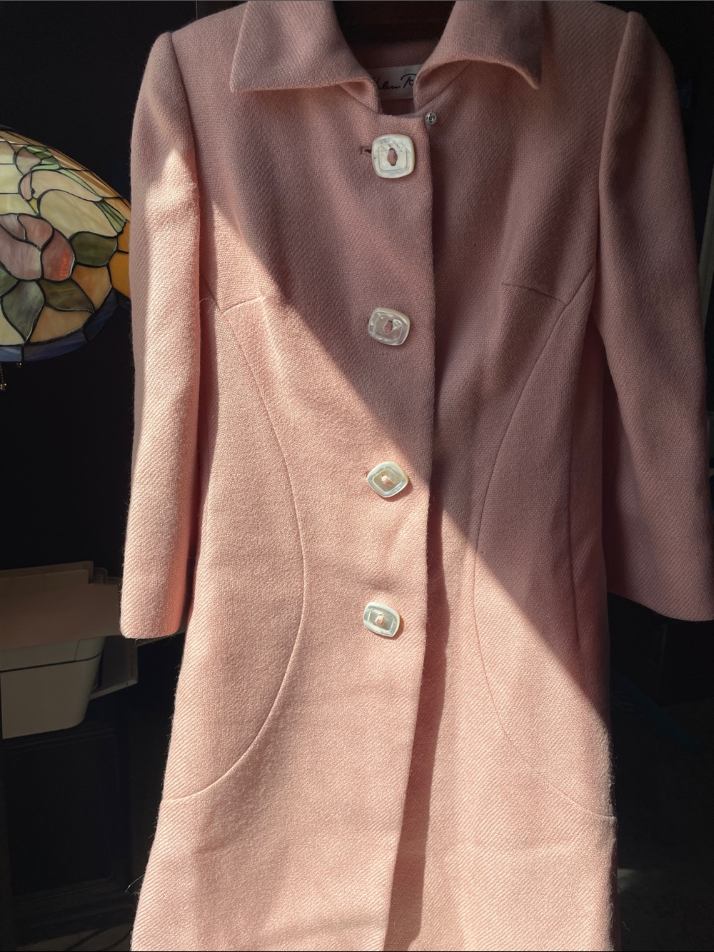 RARE VTG HELEN ROSE BLUSH COAT